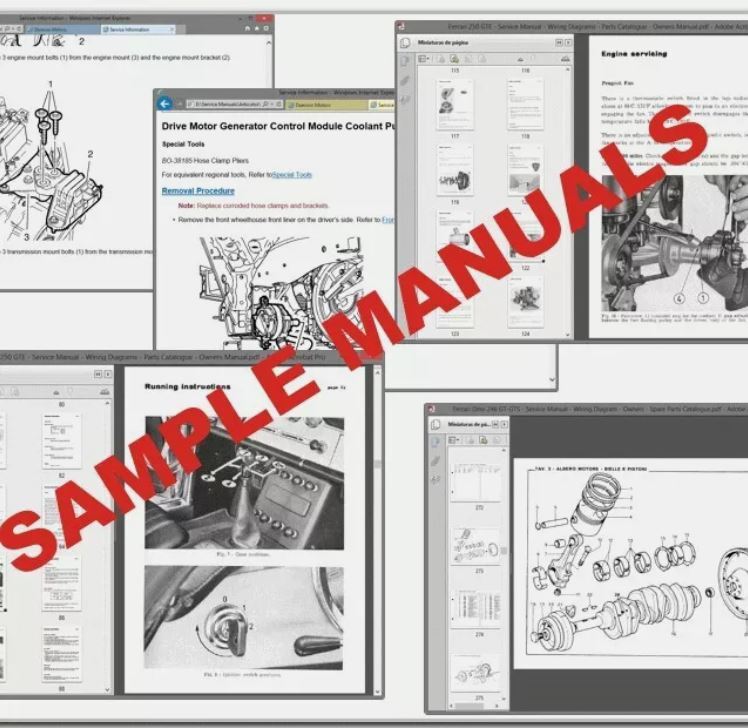 Maserati Ghibli (2014-2016) – Engine Service Manual & Spare Parts Catalogue - Image 2