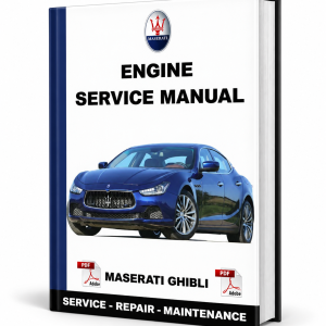 Maserati Ghibli (2014-2016) – Engine Service Manual & Spare Parts Catalogue