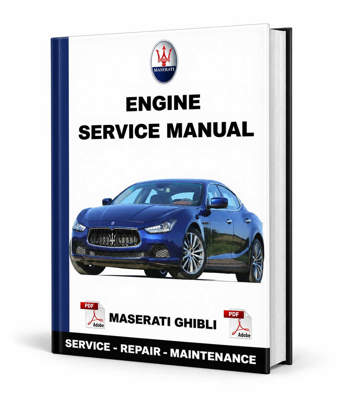 Maserati Ghibli (2014-2016) – Engine Service Manual & Spare Parts Catalogue